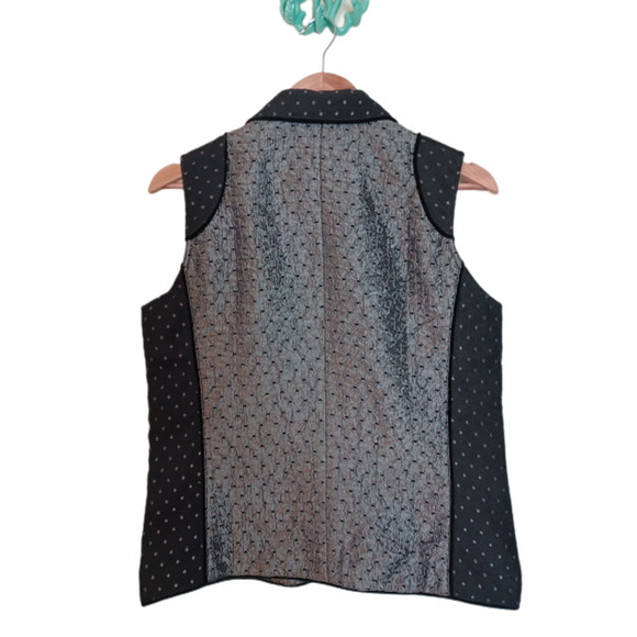 Coldwater Creek | Patchwork Vest | Small - Picture 8 of 8